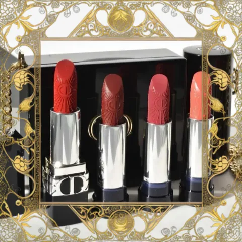 (Cao Cấp) [ nobox ] Set Son Dior Minaudiere Christmas Makeup Collection Phiên Bản Giới Hạn Mẫu Mới
