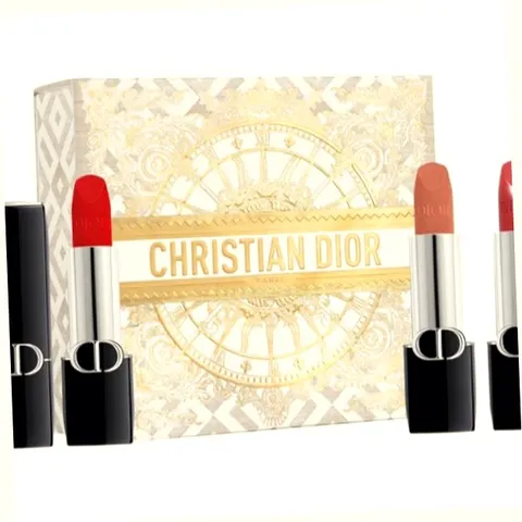 (Hàng Chuẩn) [ Nobox ] Set Son Dior Mini Rouge Lipstick Gift 3 Món Uy Tín Nội Địa