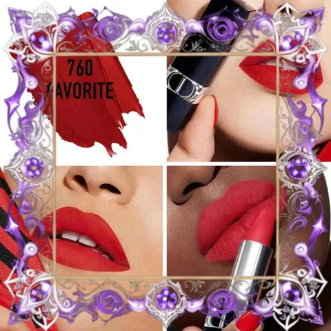 (Hàng Chất) Set Son Dior Rouge Dior Lipstick Mini 4 Màu 341714 Nhập Khẩu