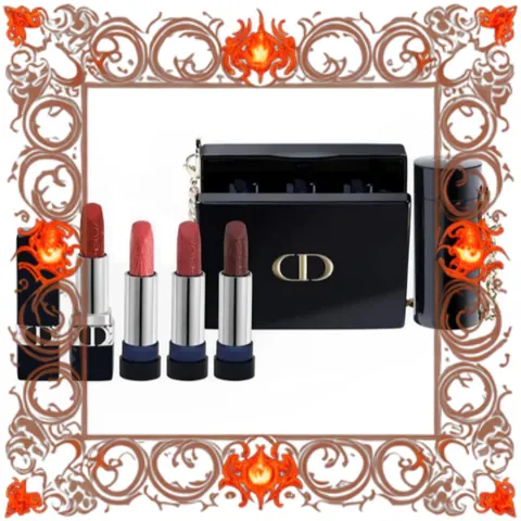(Bản Mới) Set Son Dior Rouge Minaudiere Christmas Makeup Collection (Phiên Bản Giới Hạn) Đầy Đủ
