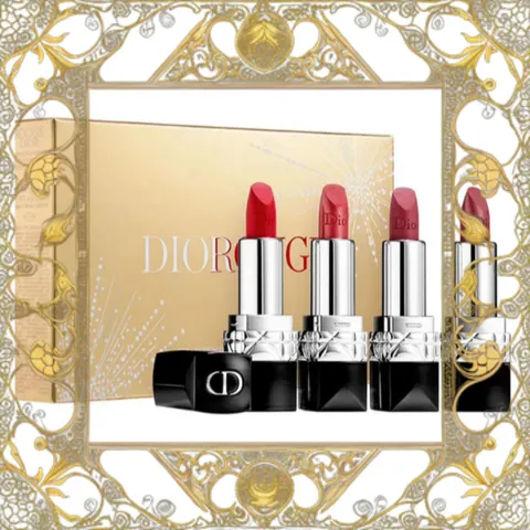 (Chính Hãng) Set Son Dior Mini Rouge Lipstick 4 Màu Đầy Đủ