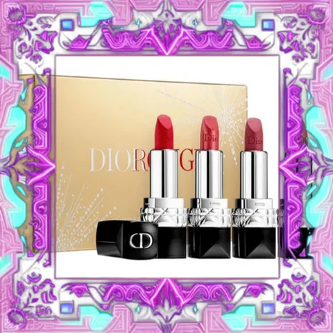 (Loại Tốt) [ tester ] Set Son Dior Mini Rouge Lipstick 4 Màu Nội Địa