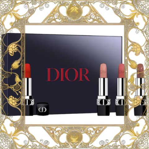 (Cao Cấp) Set Son Dior Mini Rouge 4 Màu Mẫu Mới