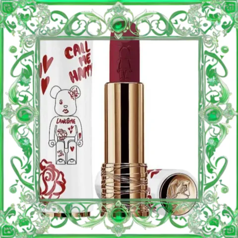 (Hàng Chuẩn) Son Lancôme X Bearbrick L'Absolue Rouge 888 Son Môi Limited Edition Màu Đỏ Cherry Sang Trọng và Quyến Rũ Cao Cấp