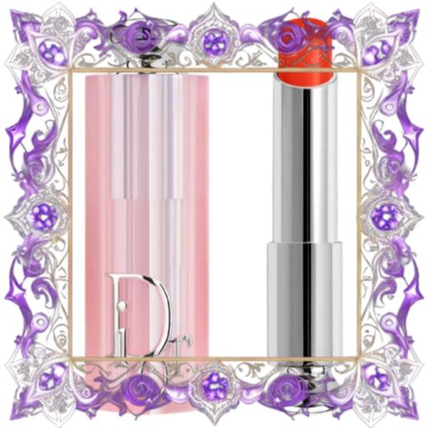 (Nhập Khẩu) [ tester ] Son Dưỡng Dior Addict Lip Glow 025 Seoul Scarlet Màu Đỏ Cam (Bản Logo Bạc) Đầy Đủ