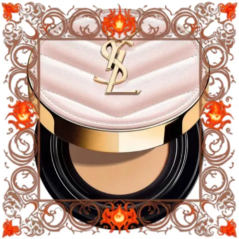 (Hàng Chất) Phấn Nước Yves Saint Laurent YSL Touche Eclat Glow Pact Cushion High Cover Mesh Foundation Tone B10 Porcelain Chính Hãng