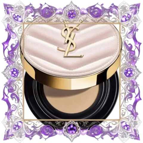 (Hàng Chất) Phấn Nước Yves Saint Laurent YSL Touche Eclat Glow Pact Cushion High Cover Mesh Foundation Tone B20 Ivory Cao Cấp