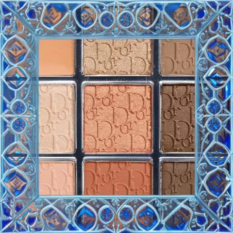 (Hàng Chuẩn) [ nobox ] Phấn Mắt Dior Backstage Eye Palette 001 Warm Neutrals 9 Ô Màu Đầy Đủ