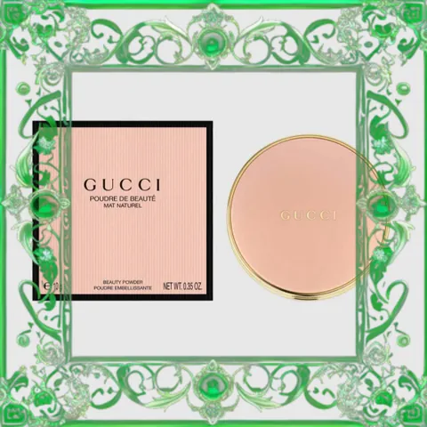 (Loại Tốt) Phấn Phủ Gucci Poudre De Beauté Màu Mat Naturel #00 Trang Điểm Cao Cấp, Kiềm Dầu Tốt, Làn Da Rạn Rỡ, Pháp Cao Cấp