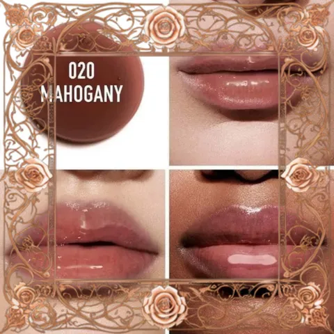 (Hàng Chất) Son Dưỡng Dior Addict Lip Glow Oil 020 Mahogany Màu Đỏ Nâu (Vỏ Beo) Lành mạnh và Sang trọng cho Đôi Môi Mềm Mại Chính Hãng