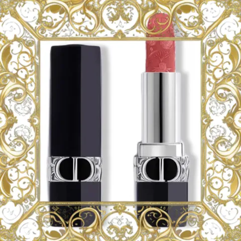 (Cao Cấp) Son Dior Rouge Dior Couture Colour Refillable Lipstick Limited Edition 720 Icóne Màu Đỏ Hồng Lạnh 346445 Hàng Chuẩn