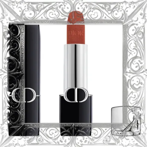(Bản Mới) Son Dior Rouge Couture Velvet Finish 188 Fortunate Màu Cam Đất Mẫu Mới