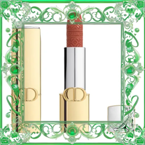 (Chính Hãng) [ tester ] Son Dior Rouge Dior Lipstick Limited Edition Golden Case 188 Velvet Màu Cam Đất Hàng Chuẩn