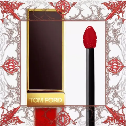 (Bản Mới) [ tester ] Son Kem Tom Ford TF Liquid Lip Luxe Matte 16 Scarlet Rouge Màu Đỏ Thuần 6ml Chính Hãng
