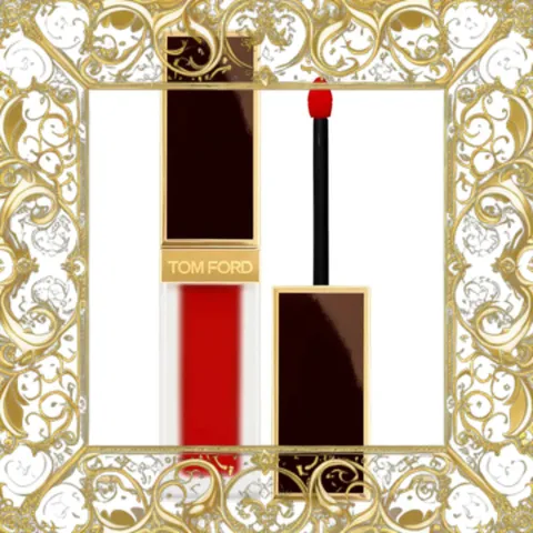 (Hàng Chất) Son Kem Tom Ford TF Liquid Lip Luxe Matte 16 Scarlet Rouge Màu Đỏ Thuần 6ml 350414 Hàng Chuẩn