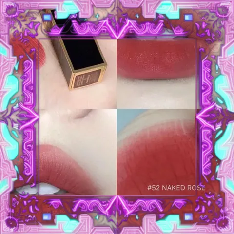 (Loại Tốt) Son Tom Ford Satin Matte 52 Naked Rose Màu Hồng Cánh Hoa 351398 Mẫu Mới