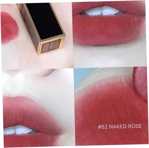 (Cao Cấp) [ tester ] Son Tom Ford Satin Matte 52 Naked Rose Màu Hồng Cánh Hoa Chính Hãng Nhập Khẩu