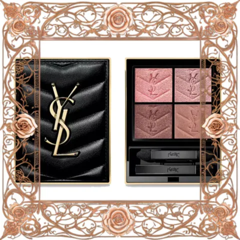 (Nhập Khẩu) Bảng Phấn Mắt Yves Saint Laurent YSL Couture Mini Clutch Eyeshadow Palette Màu 400 Babylone Roses, 10g 352994 Nội Địa