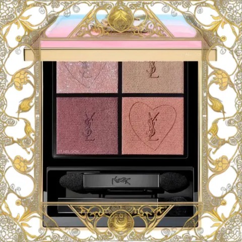 (Loại Tốt) [ nobox ] Bảng Phấn Mắt Yves Saint Laurent YSL Couture Mini Clutch 125 Blooming Lust 4g 353024 Cao Cấp