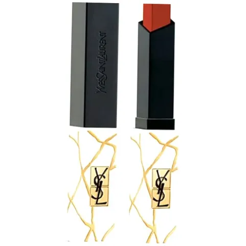 (Cao Cấp) [ tester ] Son Yves Saint Laurent YSL Rouge Pur Couture The Slim 1966 Rouge Libre Màu Đỏ Gạch 353514 Uy Tín Nhập Khẩu