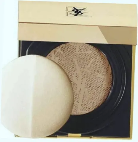 (Cao Cấp) Phấn Nước Yves Saint Laurent YSL Touche Eclat Le Cushion Màu B10 Porcelain (Tone Sáng) Che Phủ Tự Nhiên, Giúp Da Căng Mịn, Sang Trọng Nhập Khẩu Cao Cấp