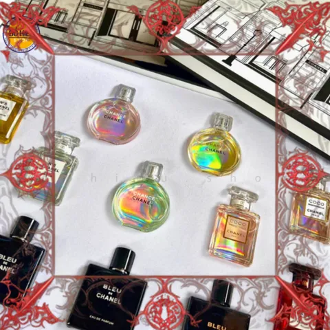 (Nhập Khẩu) Bộ quà tặng nước hoa Chanel Mini Nước hoa nam nữ cao cấp, thiết kế nhỏ gọn, hương thơm quyến rũ, món quà sang trọng lý tưởng Mẫu Mới