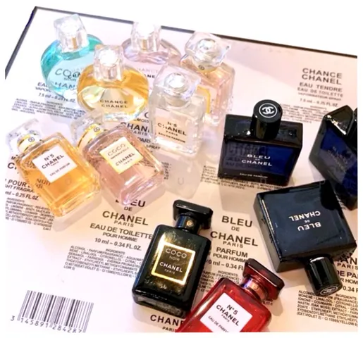 (Bản Mới) Bộ quà tặng nước hoa Chanel Mini Phụ kiện nước hoa nam nữ 354674 Uy Tín Nội Địa