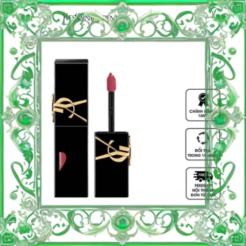 (Hàng Chất) [ tester ] Son bóng YSL The Inks Vinyl Cream 622 Plum Liberation Đầy Đủ