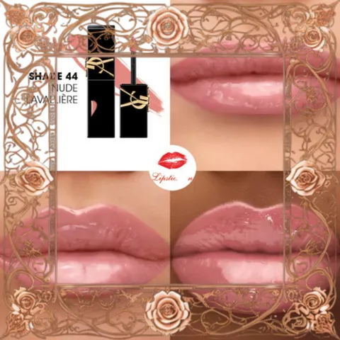 (Bản Mới) Son YSL 44 Nude Lavalliere Màu Hồng Nude Mẫu Mới