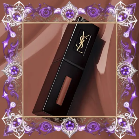 (Hàng Chuẩn) Son kem YSL Vinyl Cream Lip Stain 610 Nude Champion 356993 Hàng Chuẩn