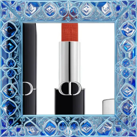 (Loại Tốt) [ tester ] Son Lì Dior Rouge Dior Couture Lipstick Velvet Finish 840 Rayonnante Màu Đỏ Cam Đất 357153 Chính Hãng