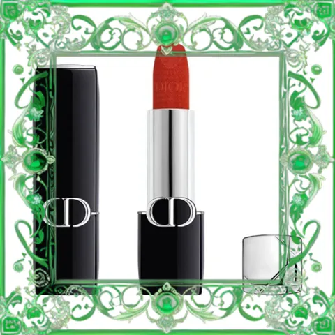 (Hàng Chuẩn) [ tester ] Son Lì Dior Rouge Couture Colour 777 Fahrenheit Velvet Finish Màu Đỏ Cam Nhập Khẩu