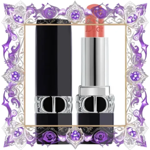(Hàng Chuẩn) Son Dior Rouge Dior Lip Balm Satin Finish 772 Classic Màu Hồng Đào 357213 Cao Cấp