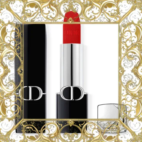 (Loại Tốt) [ tester ] Son Dior Rouge Dior Couture Lipstick Velvet Finish 999 Màu Đỏ Tươi 357257 Hàng Chuẩn