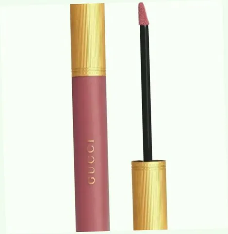 (Hàng Chất) [ nobox ] Son Kem Lì Gucci Rouge Liquid Matte 413 Cornelia Pink Màu Hồng Khô Mẫu Mới Nhập Khẩu