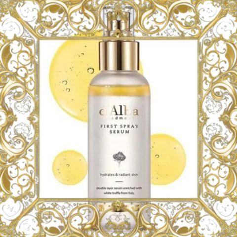 (Chính Hãng) [ nobox ] Serum Xịt Dưỡng Căng Bóng D'Alba Piedmont First Spray 100ml Mẫu Mới