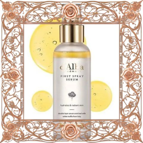 (Cao Cấp) Serum Xịt Dưỡng Căng Bóng D'Alba Piedmont First Spray 100ml Dưỡng Da Cấp Ẩm, Săn Chắc, Rạng Ngời Tự Nhiên Nhập Khẩu
