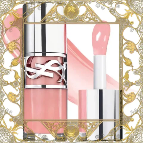 (Bản Mới) [ nobox ] Son Dưỡng Môi YSL Loveshine Plumping Lip Oil Gloss 2 Lucky Moonstone 360955 Hàng Chuẩn