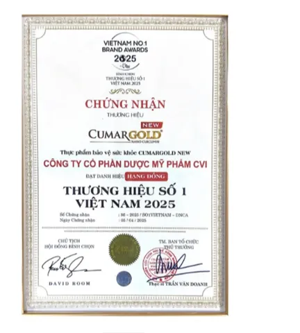 Viên hỗ trợ bảo vệ niêm mạc dạ dày CumarGold Nano Curcumin New CVI (4 vỉ x 10 viên)