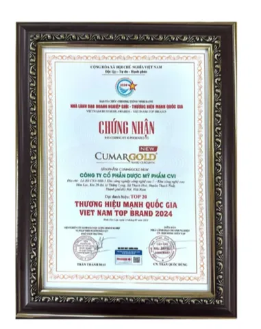 Viên hỗ trợ bảo vệ niêm mạc dạ dày CumarGold Nano Curcumin New CVI (4 vỉ x 10 viên)