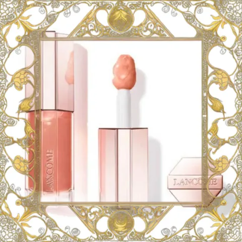(Nhập Khẩu) [ tester ] Son Kem Lancôme Lip Idôle Juicy Treat Lip Oil Gloss 25 Toffee Talk Màu Cam San Hô Nội Địa