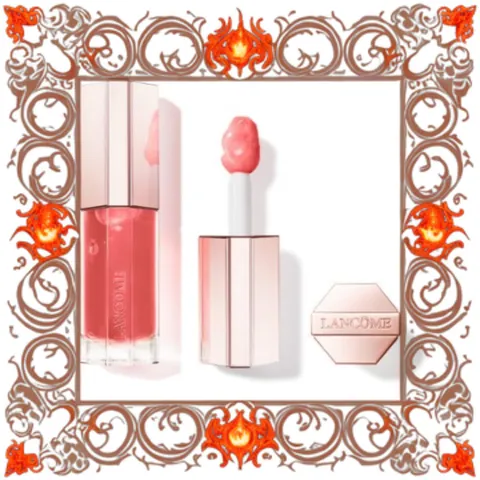 (Hàng Chất) Son Kem Lancôme Lip Idôle JuicyTreat Lip Oil Gloss 27 MELON TREAT Nhập Khẩu
