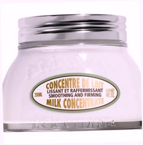 (Đẳng Cấp) [ nobox ] Kem Dưỡng Thể L’Occitane Almond Milk Concentrate 200ml 365437 Hàng Chuẩn Đầy Đủ