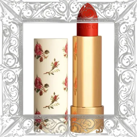 (Loại Tốt) [ tester ] Son Gucci Rouge À Lèvres Satin Lipstick Màu 500 Odalie Red 366027 Hàng Chuẩn
