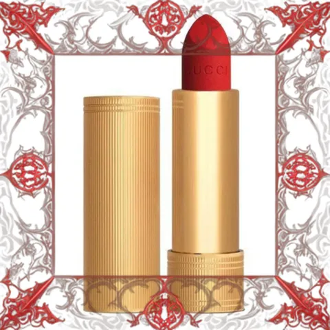 (Cao Cấp) [ nobox ] Son Lì Gucci 500 Odalie Red Màu Đỏ Cam Hàng Chuẩn
