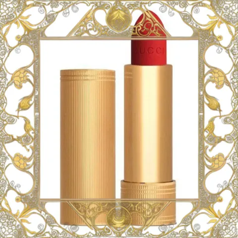 (Hàng Chất) [ nobox ] Son Lì Gucci 500 Odalie Red Màu Đỏ Cam 366059 Cao Cấp