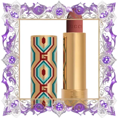 (Chính Hãng) [ tester ] Son Lì Gucci Rouge À Lèvres Mat Edition Limited 208 They Met in Argentina Màu Cam Đất 366134 Chính Hãng