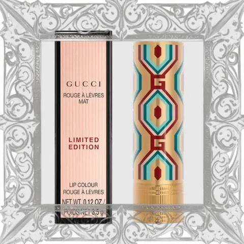 (Hàng Chất) [ nobox ] Son Lì Gucci Rouge À Lèvres Mat Edition Limited 208 They Met in Argentina Màu Cam Đất 366135 Hàng Chuẩn