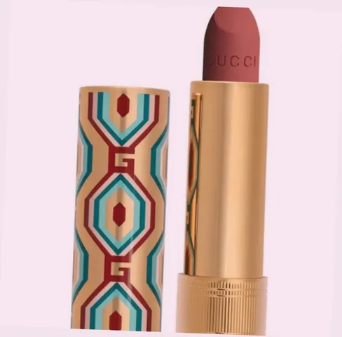 (Loại Tốt) Son Lì Gucci Rouge À Lèvres Mat Edition Limited 208 They Met in Argentina Màu Cam Đất 366136 Uy Tín Nhập Khẩu