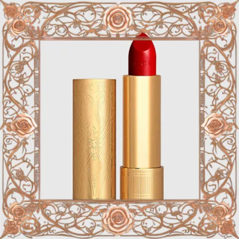 (Loại Tốt) [ nobox ] Son Gucci Rouge À Lèvres Satin Lipstick Màu 502 Eadie Scarlet Đỏ Lạnh 366238 Chính Hãng